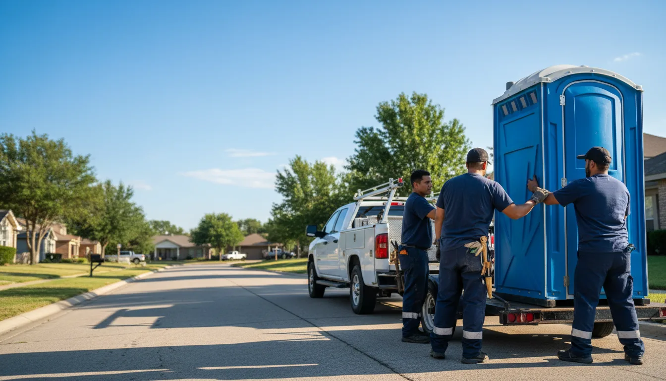Portable Toilet Rental in Columbus Grove, OH near me